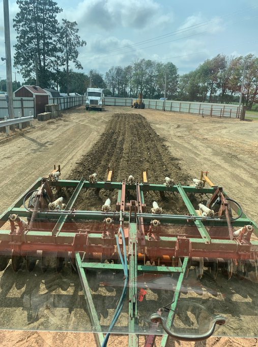 Photo: Mooreland Free Fair Pulling Track